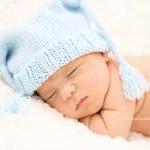 -- Baby Box Hat -- Newborn Photography Prop --..